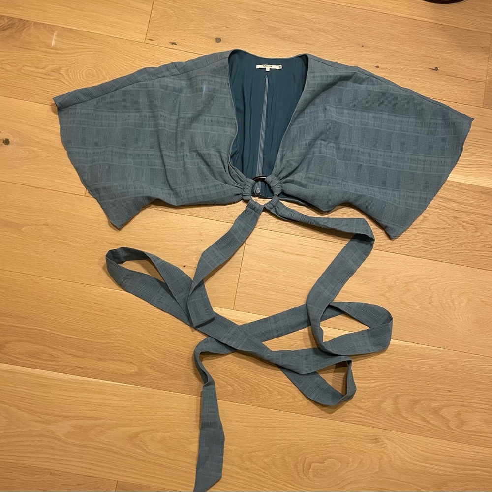 Tularosa Blue Crop Top